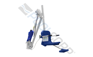 POOL360 | White/Blue The Mighty 400 Lift without Anchor