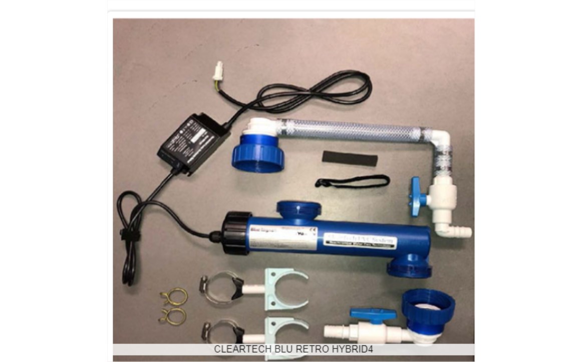 KIT UV RETROFIT CLEARTECH BLU RETRO HY
