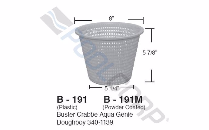 POOL360 | AQUA-GENIE PLASTIC SKIMMER BASKET