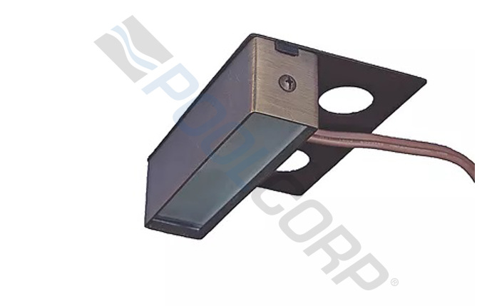 3.5" x 5" Brass Integrated Bluetooth Ledge Paver Step Light 50 Fixture redirect to product page