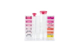 Aussie Gold 4-in-1 Pool & Spa Test Kit – Chlorine, Alkalinity, PH, Hardness – Heavy Duty Professional Grade
