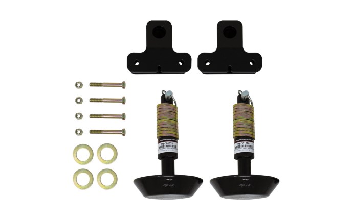 Horizon Sport Duty And 6 Utv Straight Blade Plow Shoe Kit 