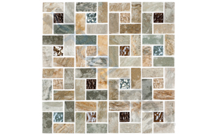 pinwheel mosaic pattern