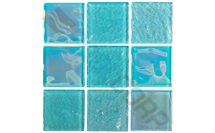 icy teal 2"x2"