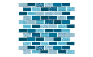 imperial blue 1"x2" stagger