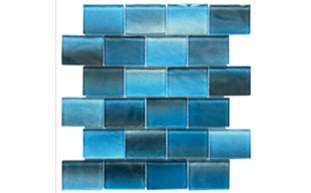 turquoise 2"x3" 2"x3" stagger