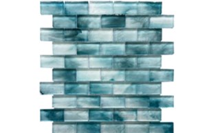 aqua 1"x2" 1"x2" stagger