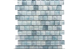 cloud blue 1"x1" stagger