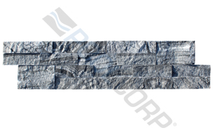 smoke gray 6x24 stone panel