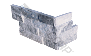 gray marble trim corner