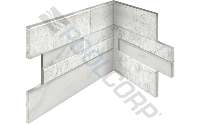 bianco white trim corner