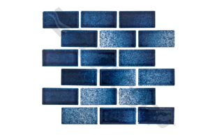 blue mix 1"x2" stagger
