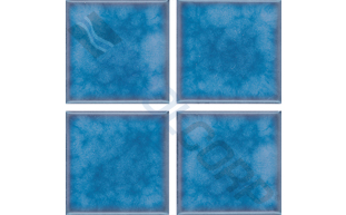 cloud olive blue 3"x3"