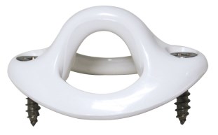 POOL360 | Gray Oval Coping Mount Rope Eyes