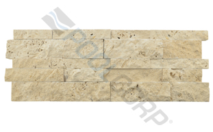 ivory 7x20 stone panel