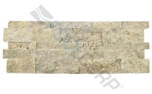 silver 7x20 stone panel