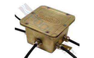 H2o Element Box POOL360 | Brass H2O Octopus J-Box with 4 PG9 Ports and No Cable