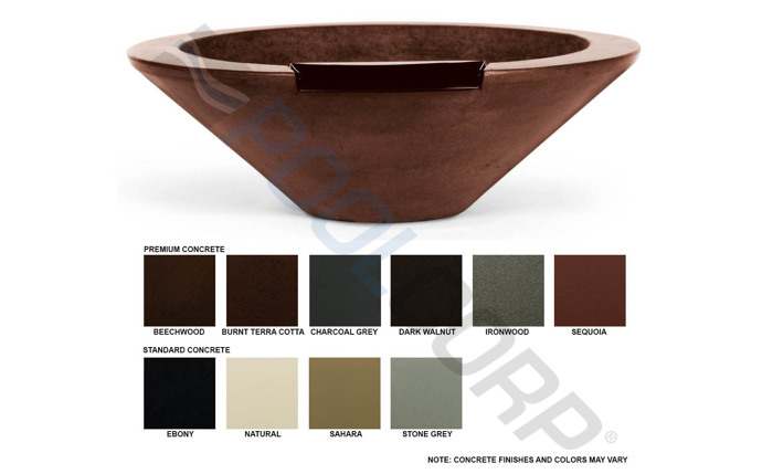 30" STONE GRY ESSEX CNCRT FIRE & WATER BOWL redirect to product page