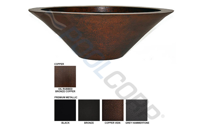31" GRY HAMMERED ESSEX METALLIC FIRE BOWL redirect to product page