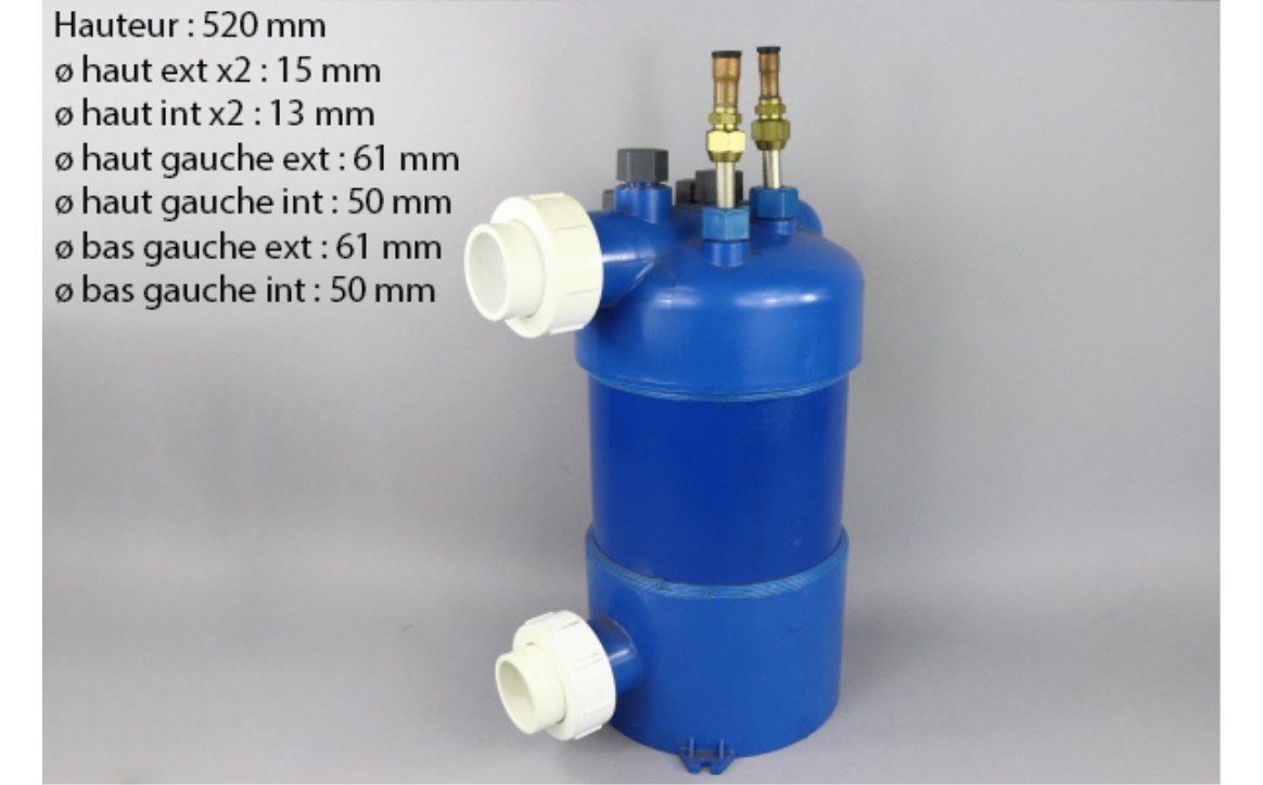 ECHANGEUR PAC POOLSTYLE 14 KW