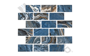 cobalt 1"x2" stagger