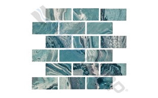 emerald 1"x2" stagger