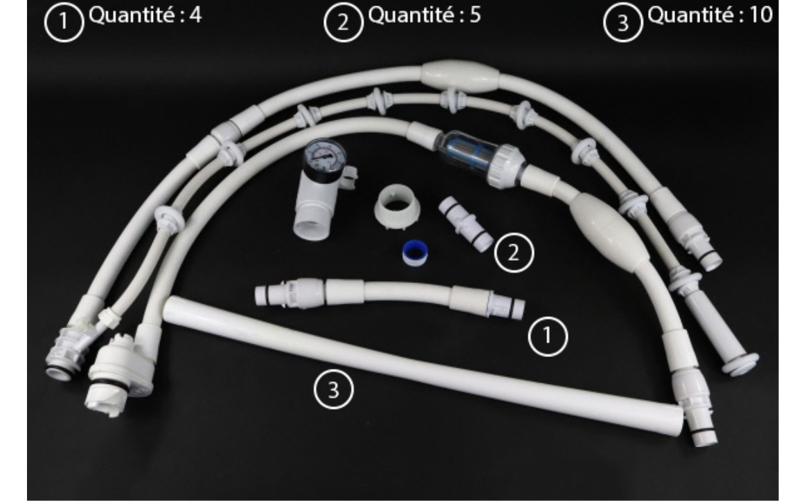 KIT TUYAUX COMPLET SOUPLE PHANTOM