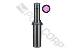 Hunter Sprinkler PGP04CVR PGP Ultra Pop-Up - Aspersor de identificación de agua recuperada con válvula de retención, 4 pulgadas