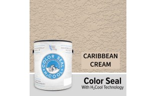 POOL360 | Caribbean Cream Color Seal H₂O Color Acrylic Sealer for ...