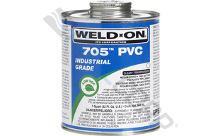 horizon | 705 Clear PVC Solvent Cement 1 qt