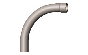 075 ELBOW 1 2 SCH40 90DEG BELL END visual data 3