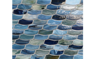 portofino interlocking mosaic pattern