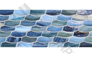 portofino border mosaic pattern