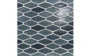 english blue hexagon