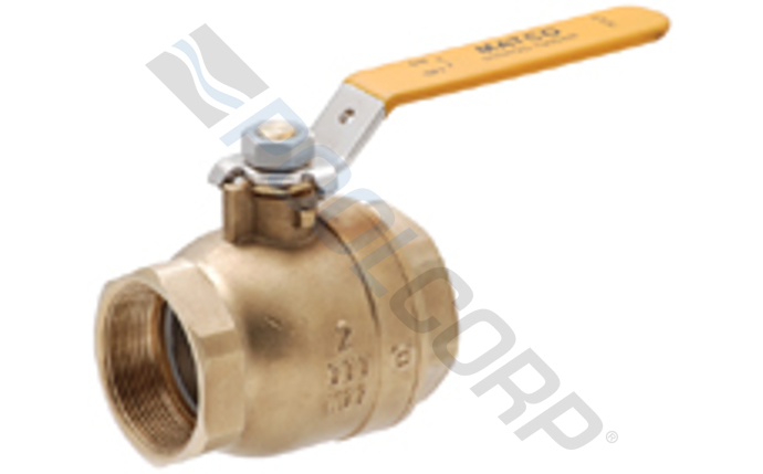 1" Ball Valve- Full Port, Forged Brass redirect to product page