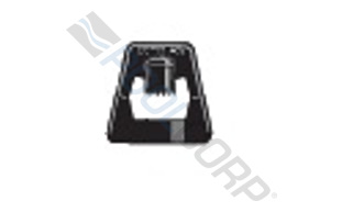 Stream Stone Deflector Design POOL360 | Black 360° x 14 Stream Deflector Without Base