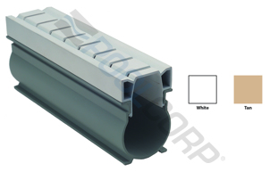 POOL360 | 10' Channel Rite Drain Tan