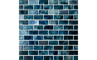 teal 1"x2" 1"x2" stagger