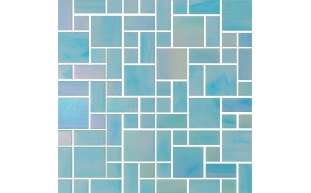 teal mosaic mosaic pattern