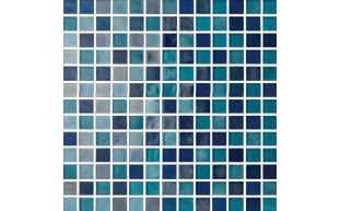 indigo 1"x1" straight