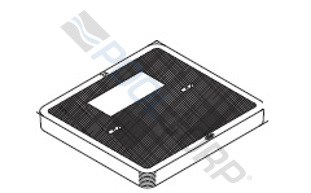 POOL360 | B24D Reinforced Concrete Non Bolt Down Dual Meter Box Lid