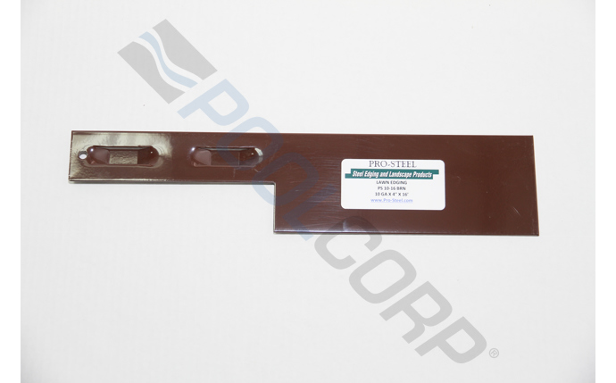 PRO-STEEL 16' 10GA BROWN EDGING redirect to product page