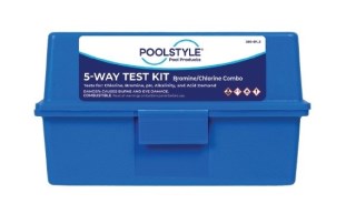 POOL360 | 5-Way Test Kit with Reagent Round Block