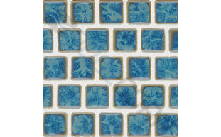 pacific blue 1"x1" stagger