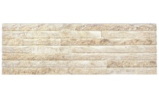 beige cascade 6"x18"