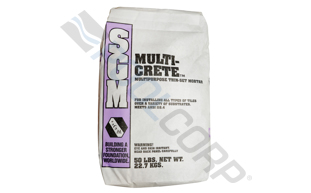 POOL360 | 50 lb Multi-Crete Thin-Set Mortar Gray