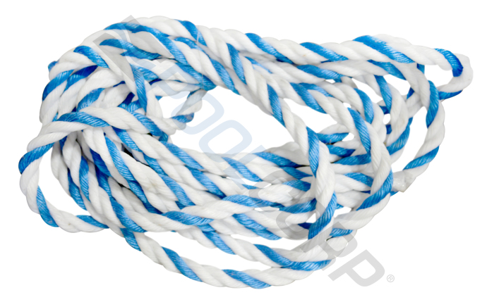 300'/ROL .75" BLUE/WHITE POOL ROPE redirect to product page