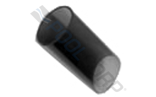 POOL360 | Double Spring Clear Black PVC Sleeve for Safety Cover