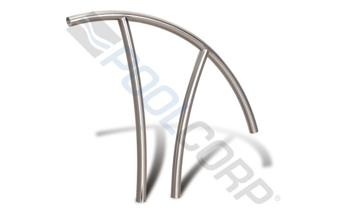 44" Stainless Steel Artisan Handrail Single redirect to product page