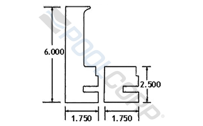 POOL360 Pool Cover Form Tie Wire Grey Tile Strip